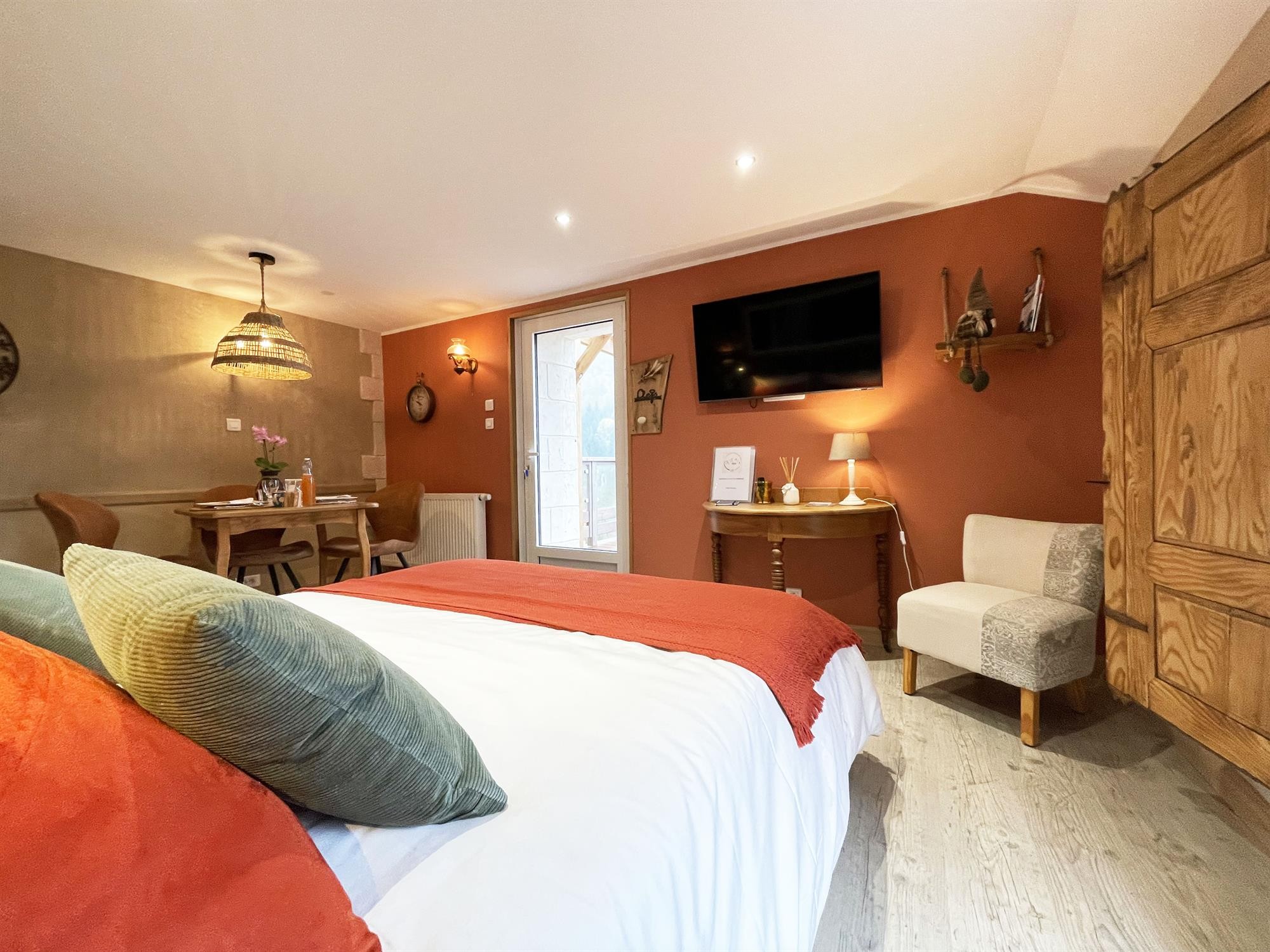 Salon chambre - Ch’tite Vosgienne - Gîte 4 étoiles, dans les Vosges à Vecoux