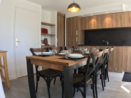 Résidence de la Carquois Fréhel gîte n°13 cuisine