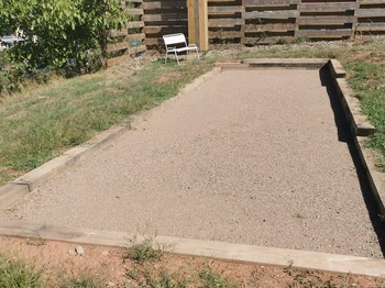 Terrain de pétanque