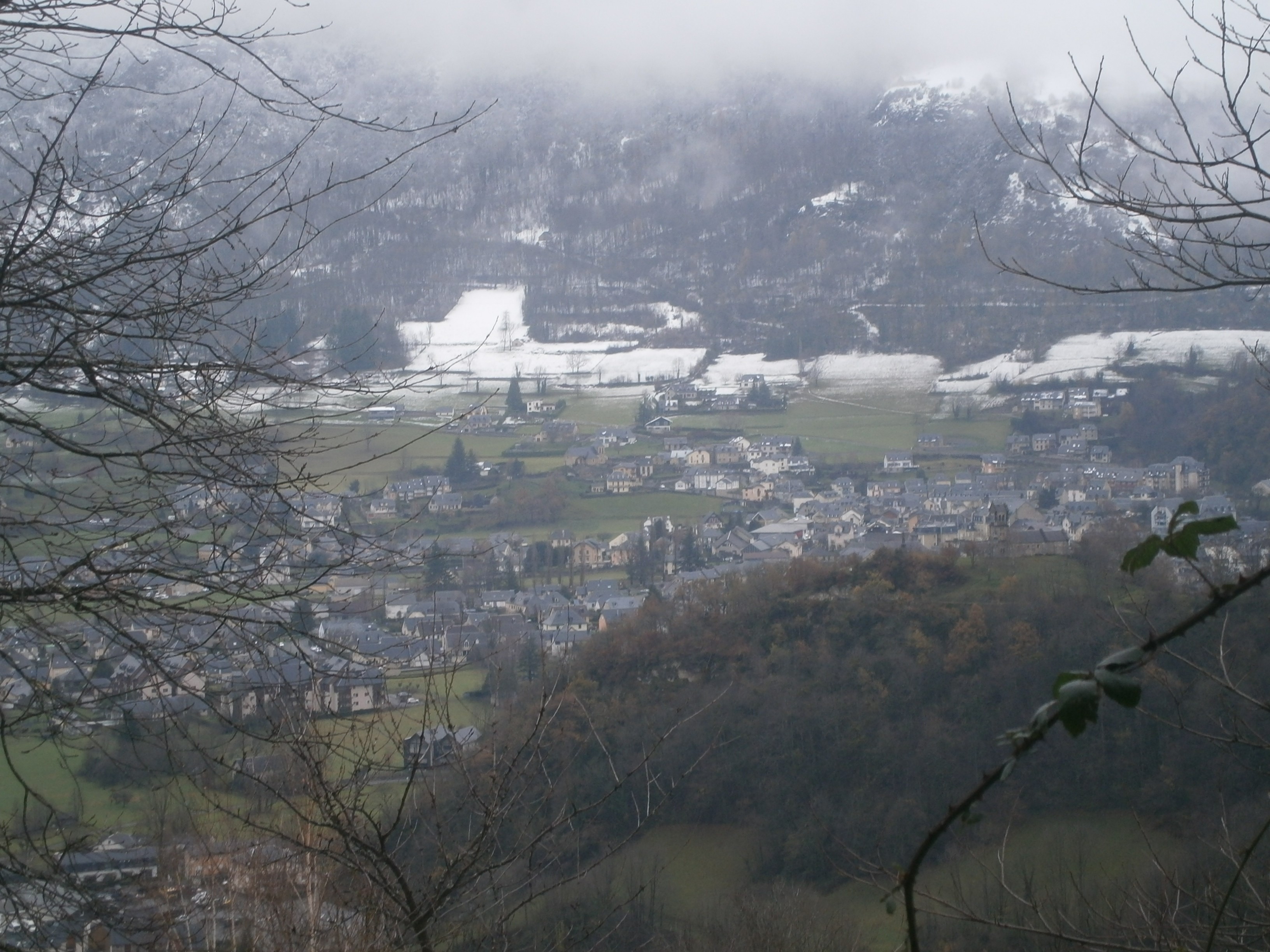 vu Luz Saint Sauveur Chemin des cascades