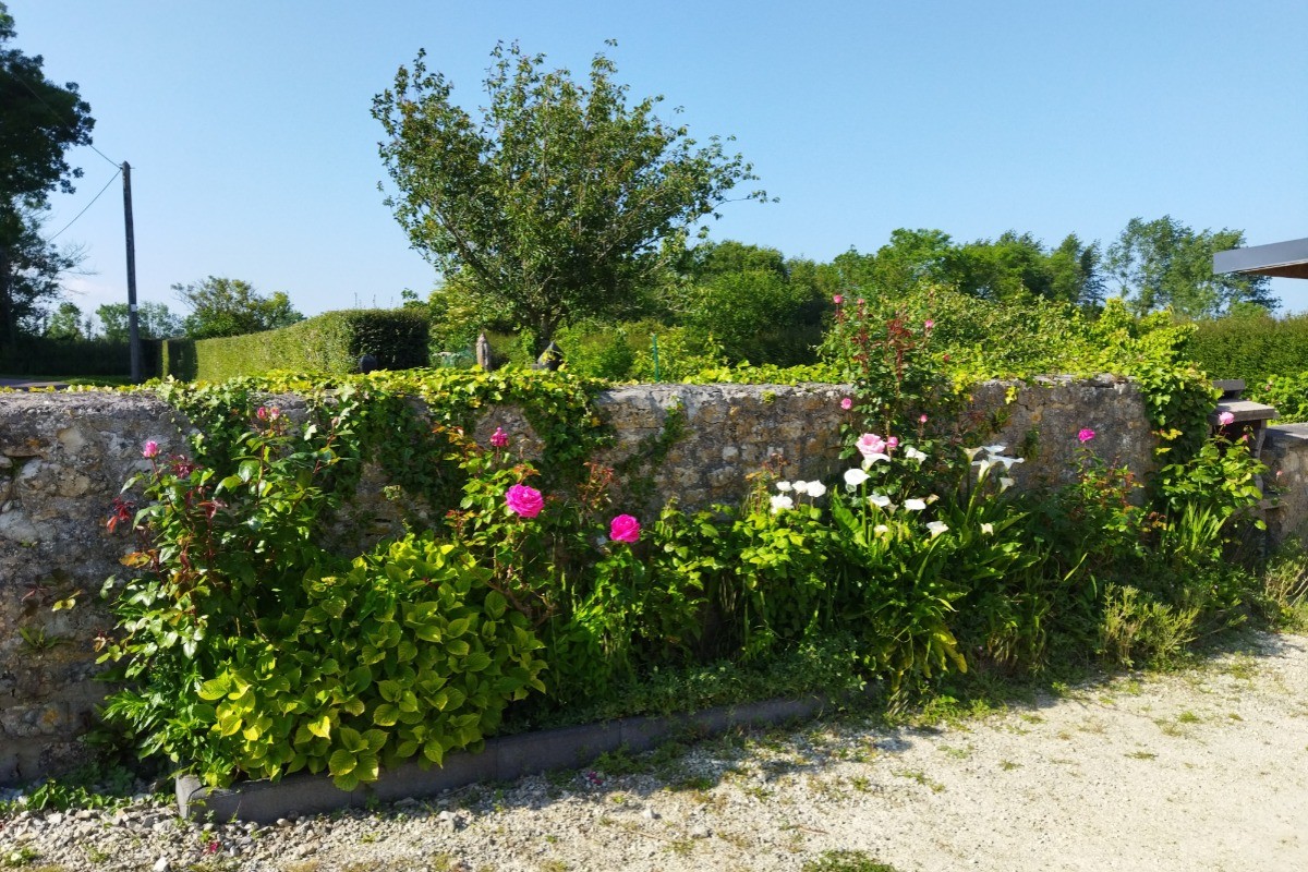 entrée coté route