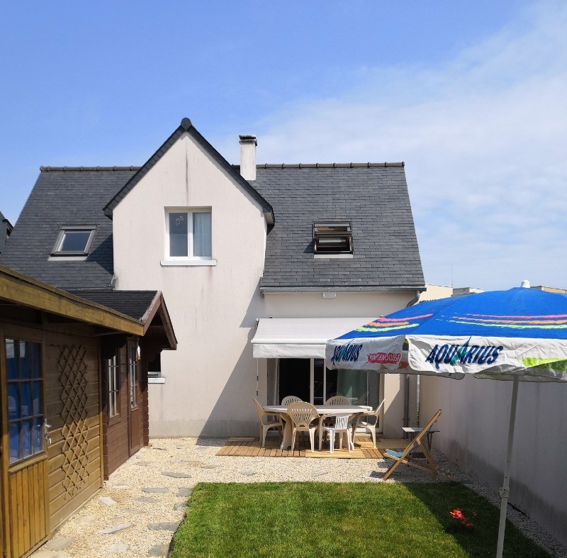 location 5 personnes, Clévacances, Saint-Cast le Guildo, jardin