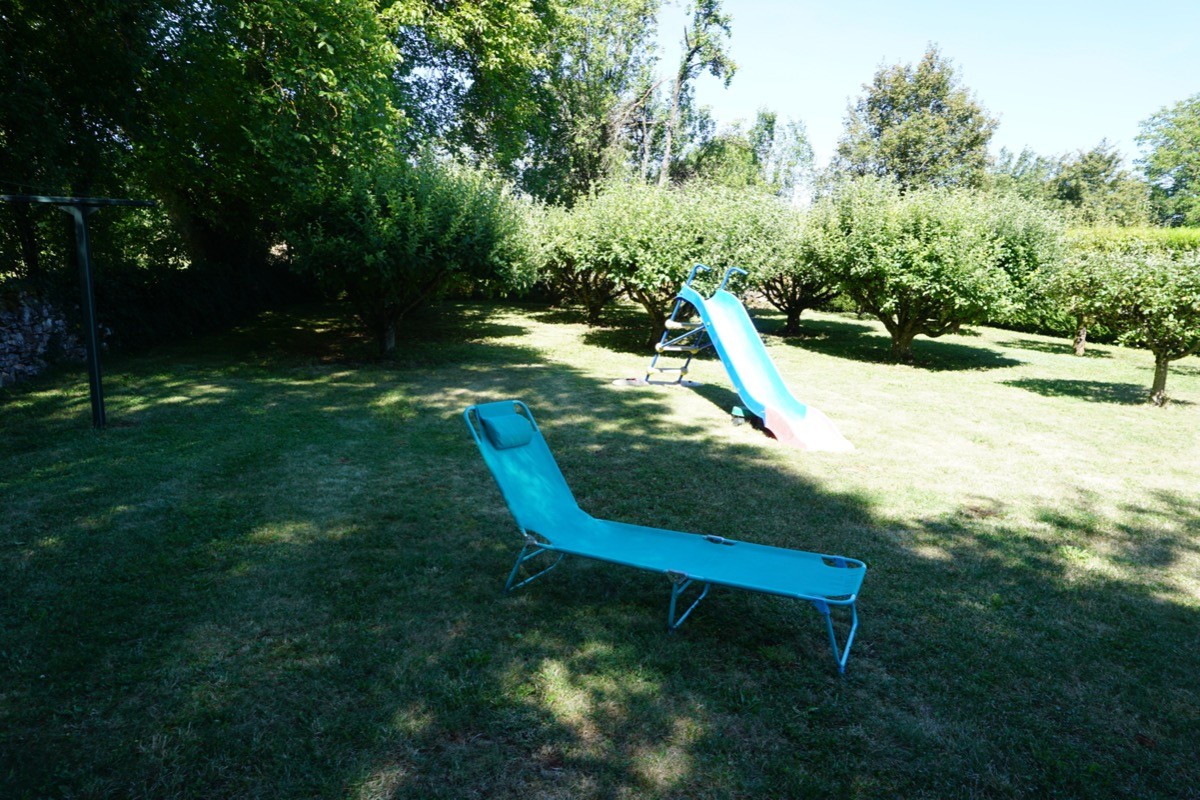 Détente ou toboggan dans la pommeraie