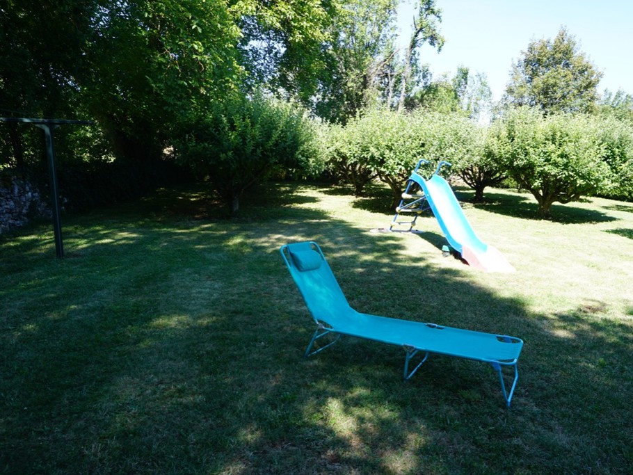 Détente ou toboggan dans la pommeraie