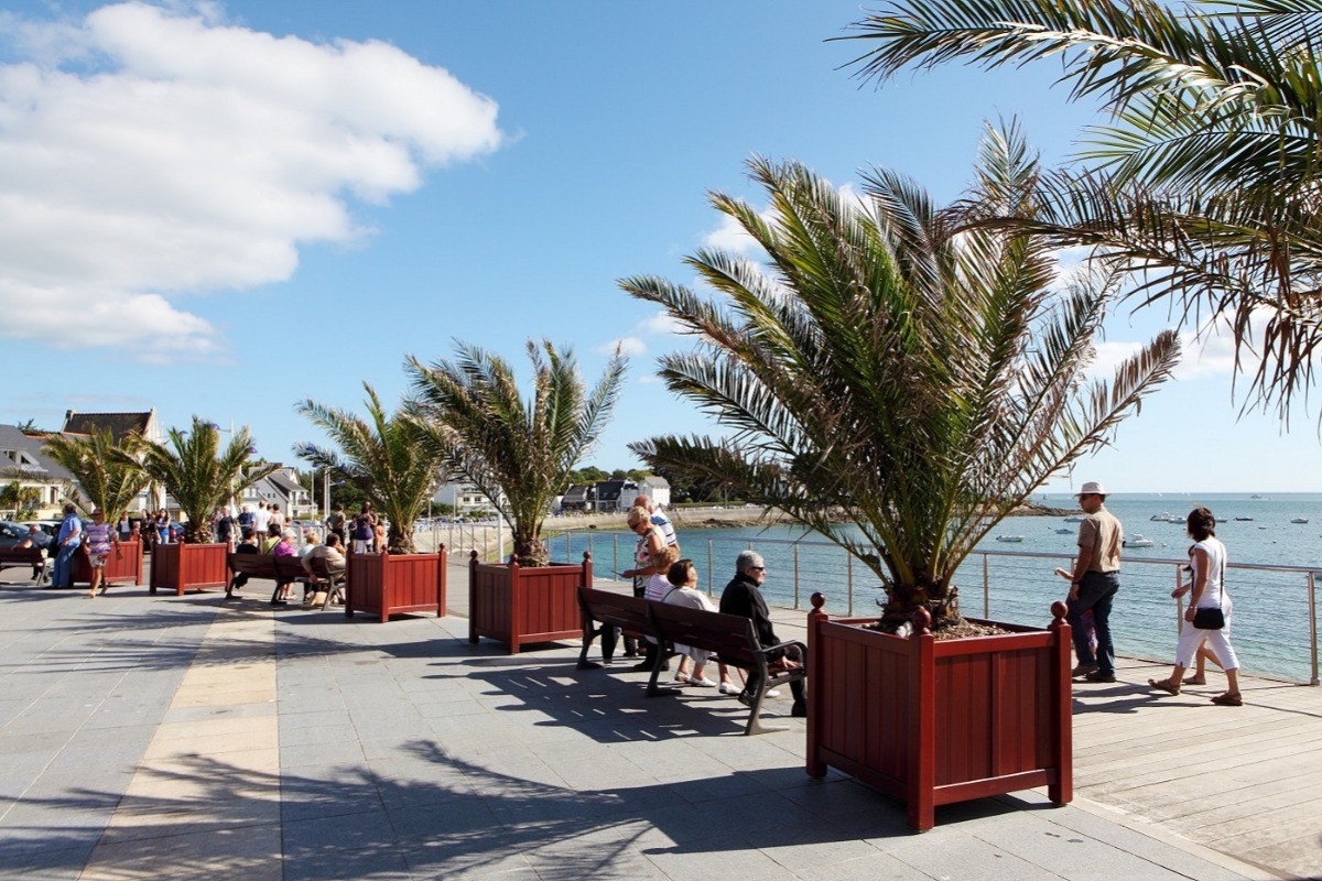 Bord de plage à Bénodet
