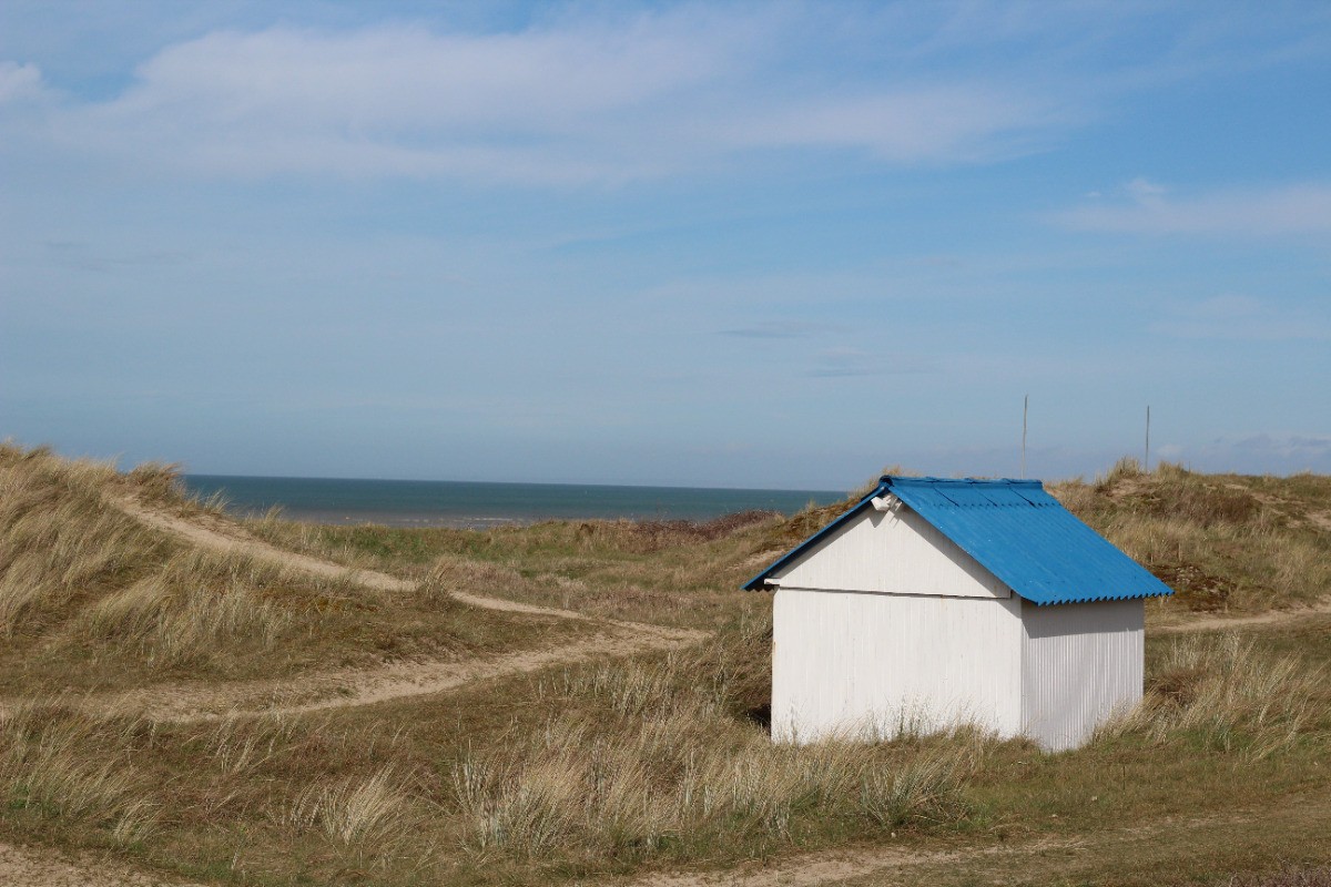 Cabane de Gouville sur mer