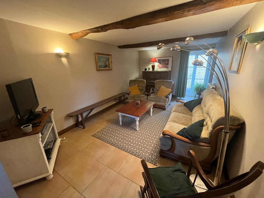 Aure sur mer location de vacances Omaha beach salon autre vue