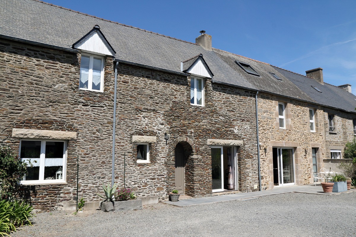 Façade sud de la maison