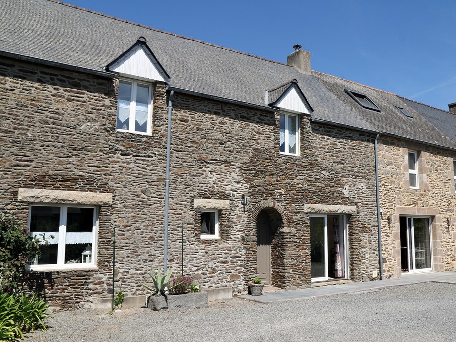 Façade sud de la maison