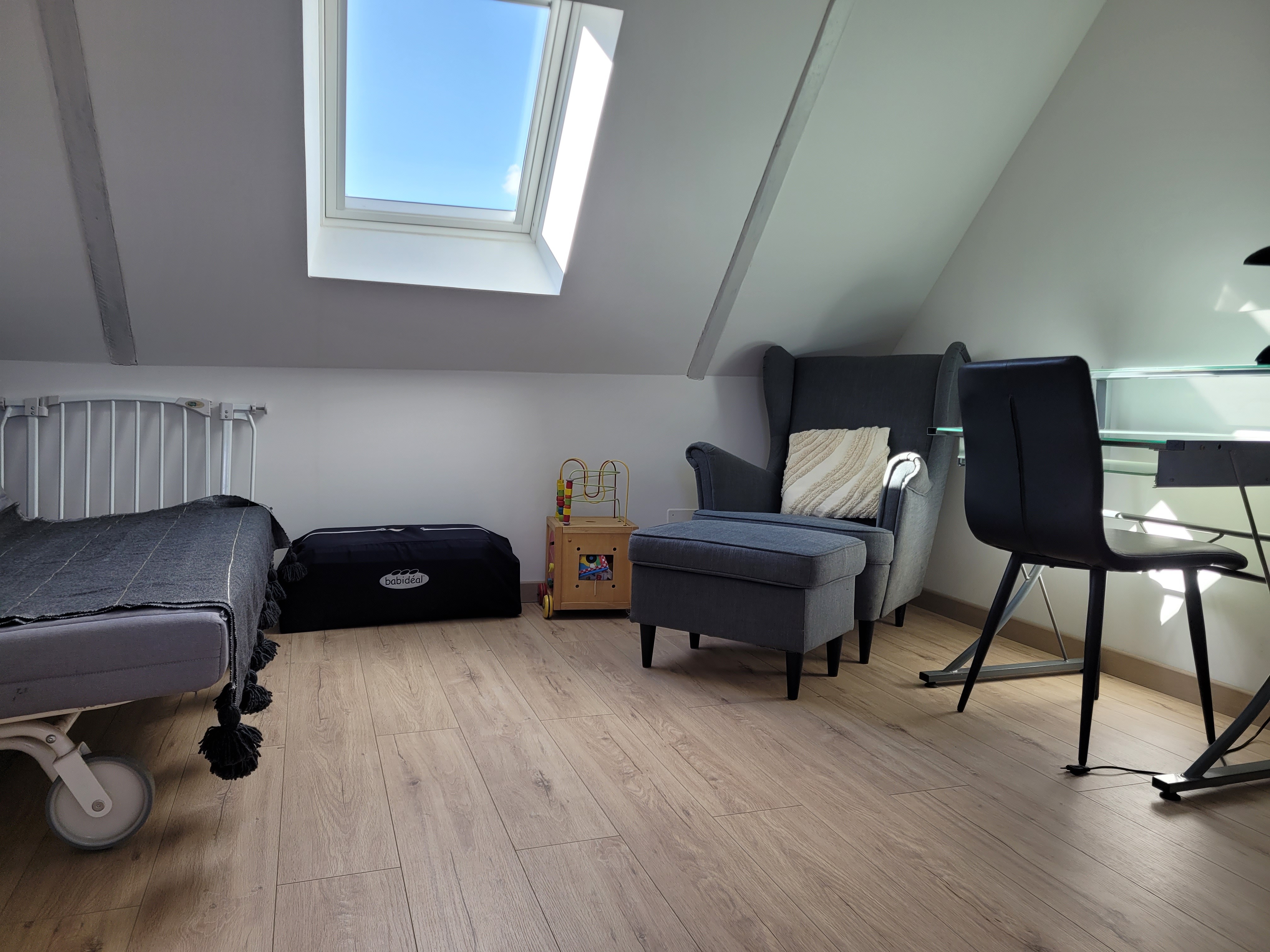 Location Ty Kermaudez, Clévacances, Paimpol, espace détente mezzanine