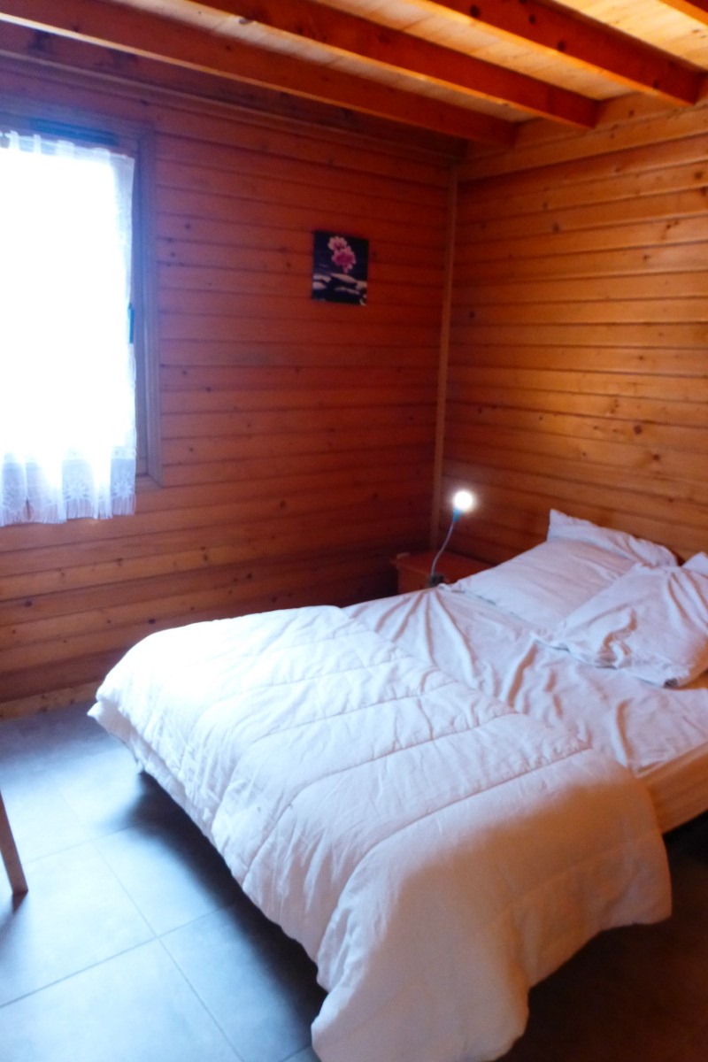 chambre chalet vert