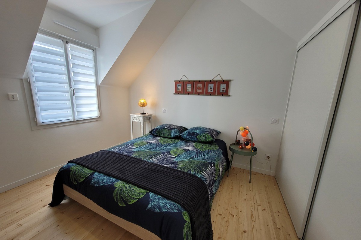 Location 6 personnes, Clévacances, Saint Cast Le Guildo, proche mer, chambre 1