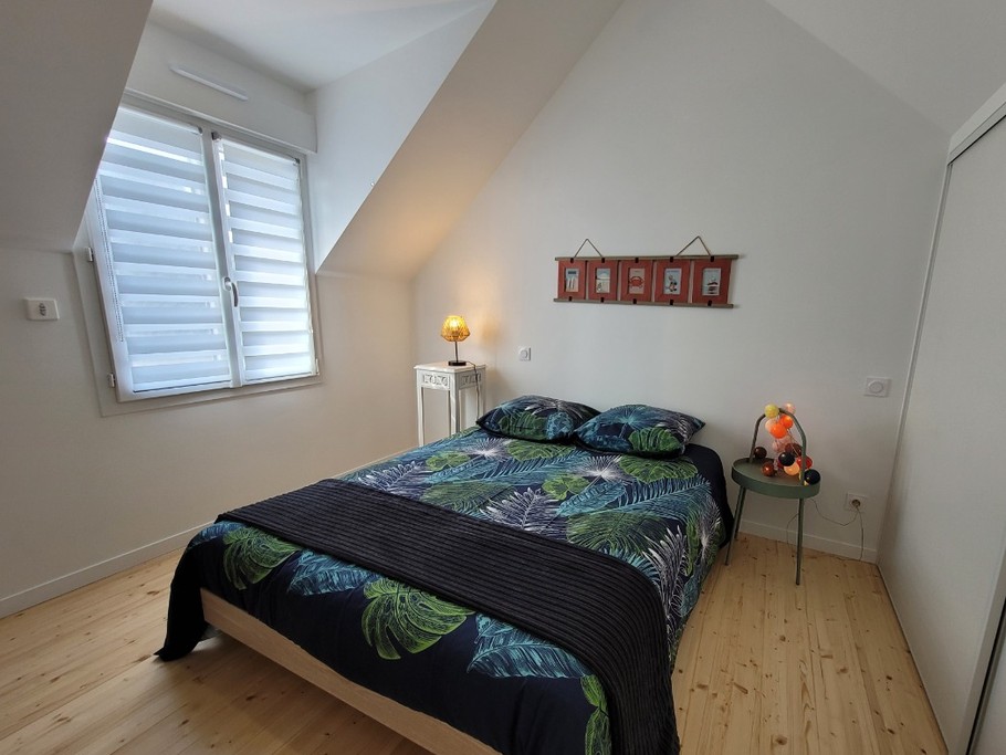 Location 6 personnes, Clévacances, Saint Cast Le Guildo, proche mer, chambre 1