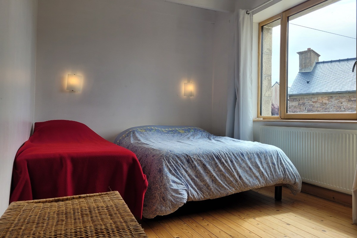 GIRAUD, location, Clévacances, Plouézec, chambre 1 lit 140 et lit de 90