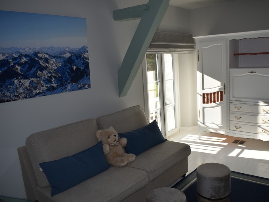 Mezzanine avec canapé convertible 120