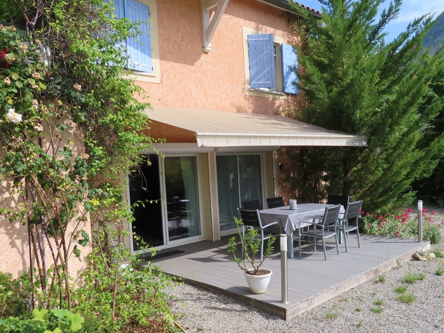 L'appartement et sa terrasse