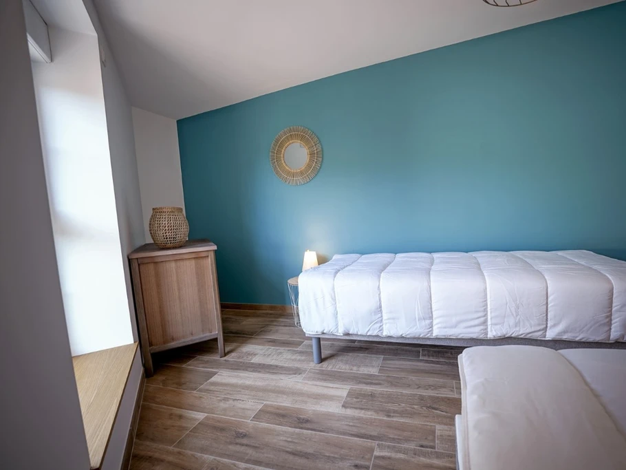 1 chambre 2 lits 90x190