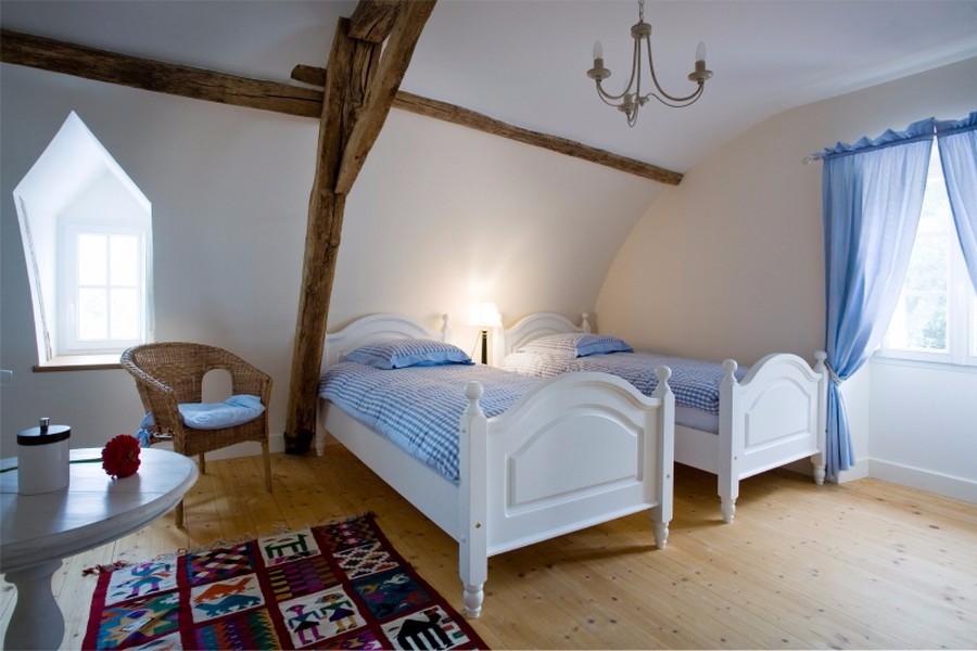 Chambre bleu