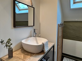 the shower room
