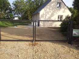 Portail entrée propriété