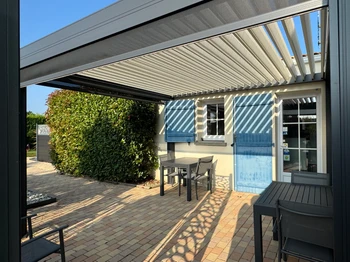 Terrasse cuisine chambres d'hôtes