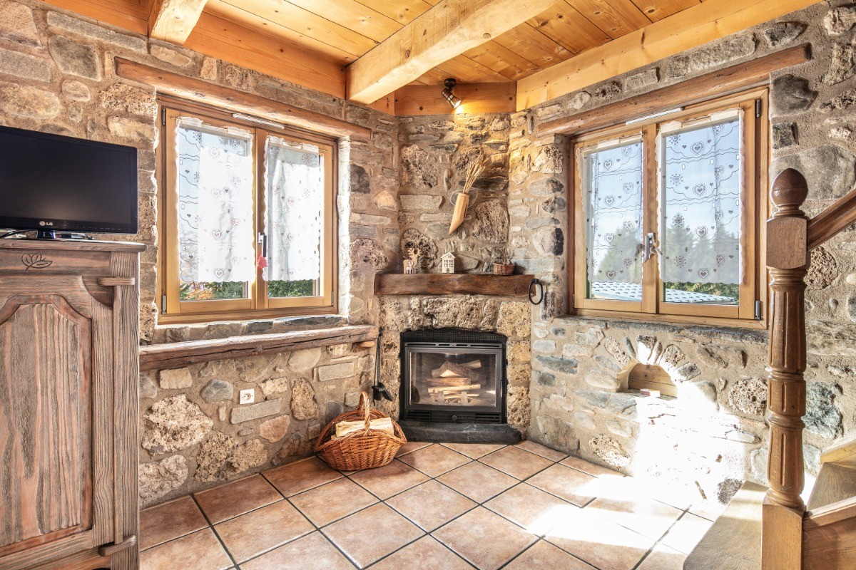 partial view of the ground floor living room
