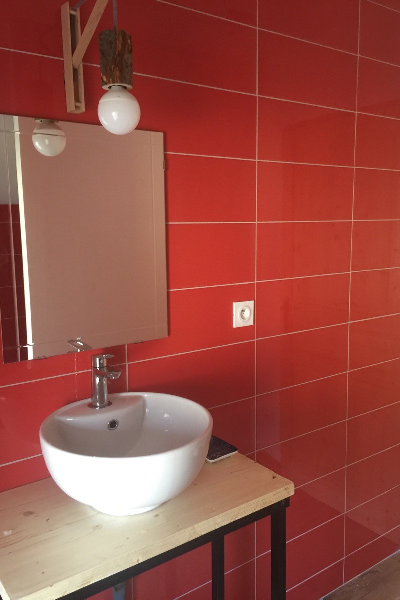 Salle de bain étage - L'oussouet