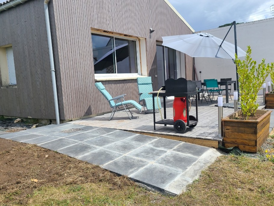 plan incliné accès terrasse