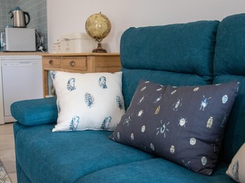 le salon du gîte Mer