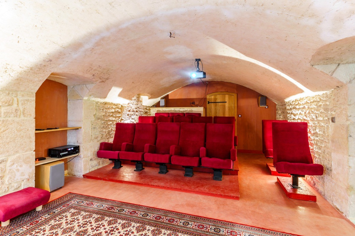Home cinéma - La Martinerie maison à Mangiennes