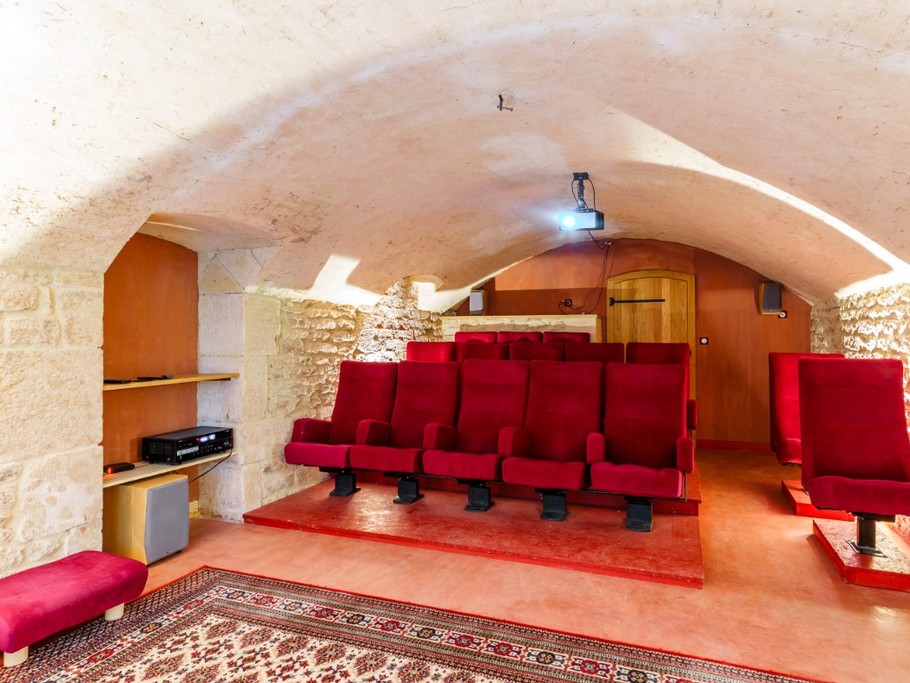 Home cinéma - La Martinerie maison à Mangiennes