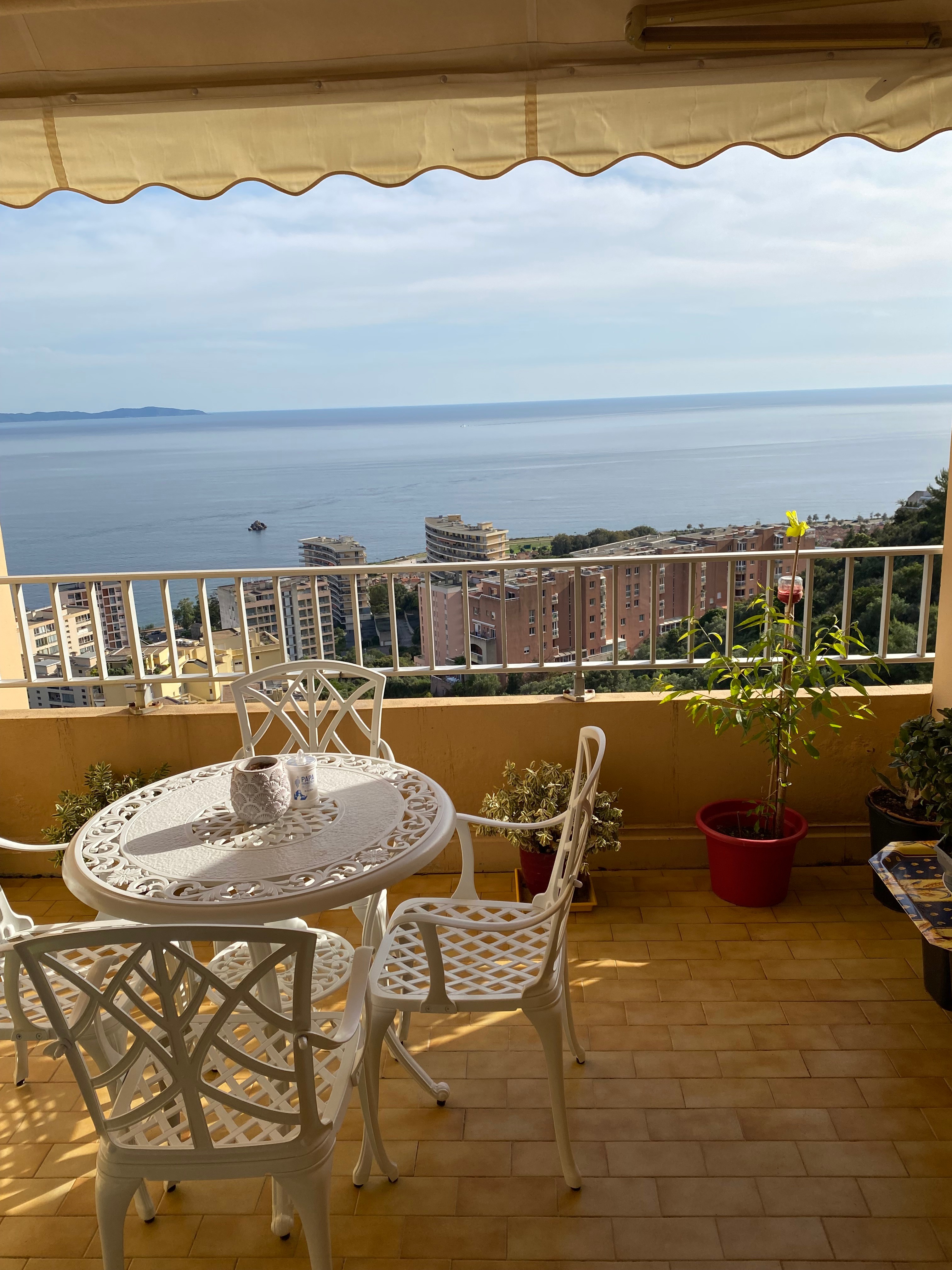 Terrasse avec vue panoramique