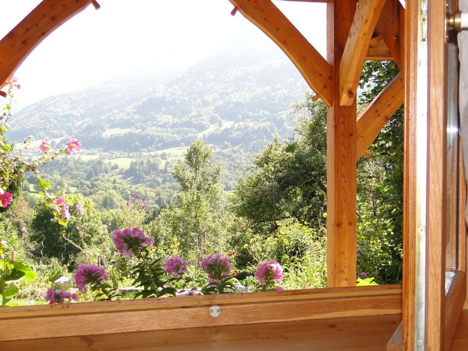 Vue de puis la petite chambre