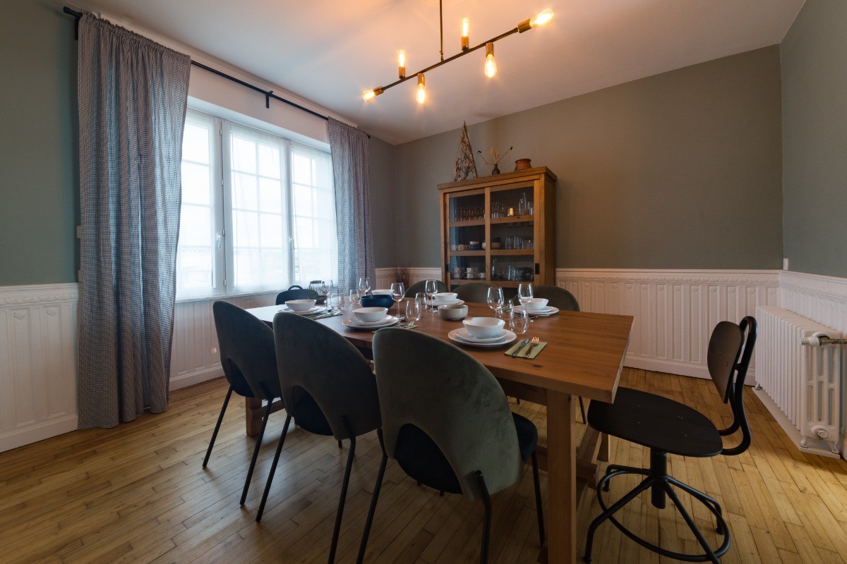 Grand espace séjour