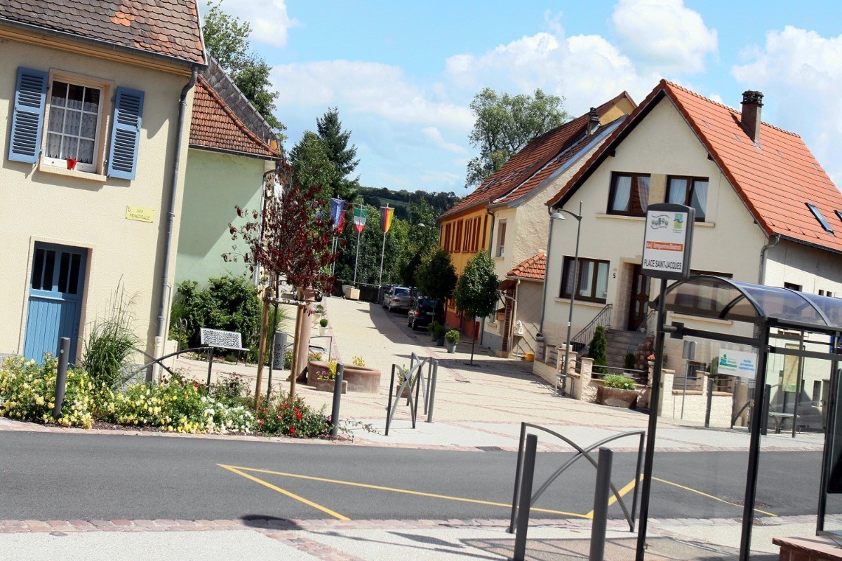 rue du pont de l´amitié franco allemande