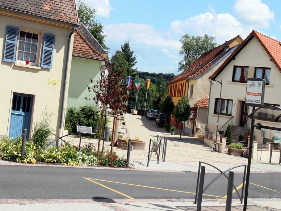 rue du pont de l´amitié franco allemande