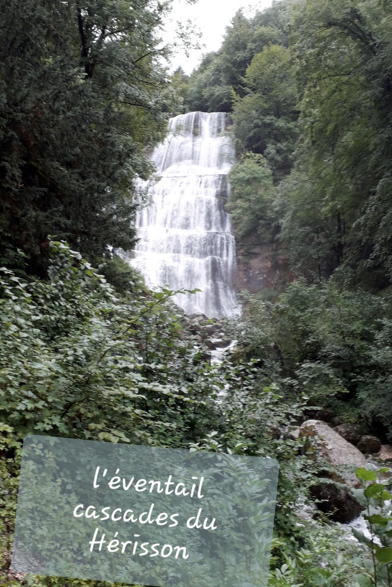l’Éventail, Cascades du Hérisson