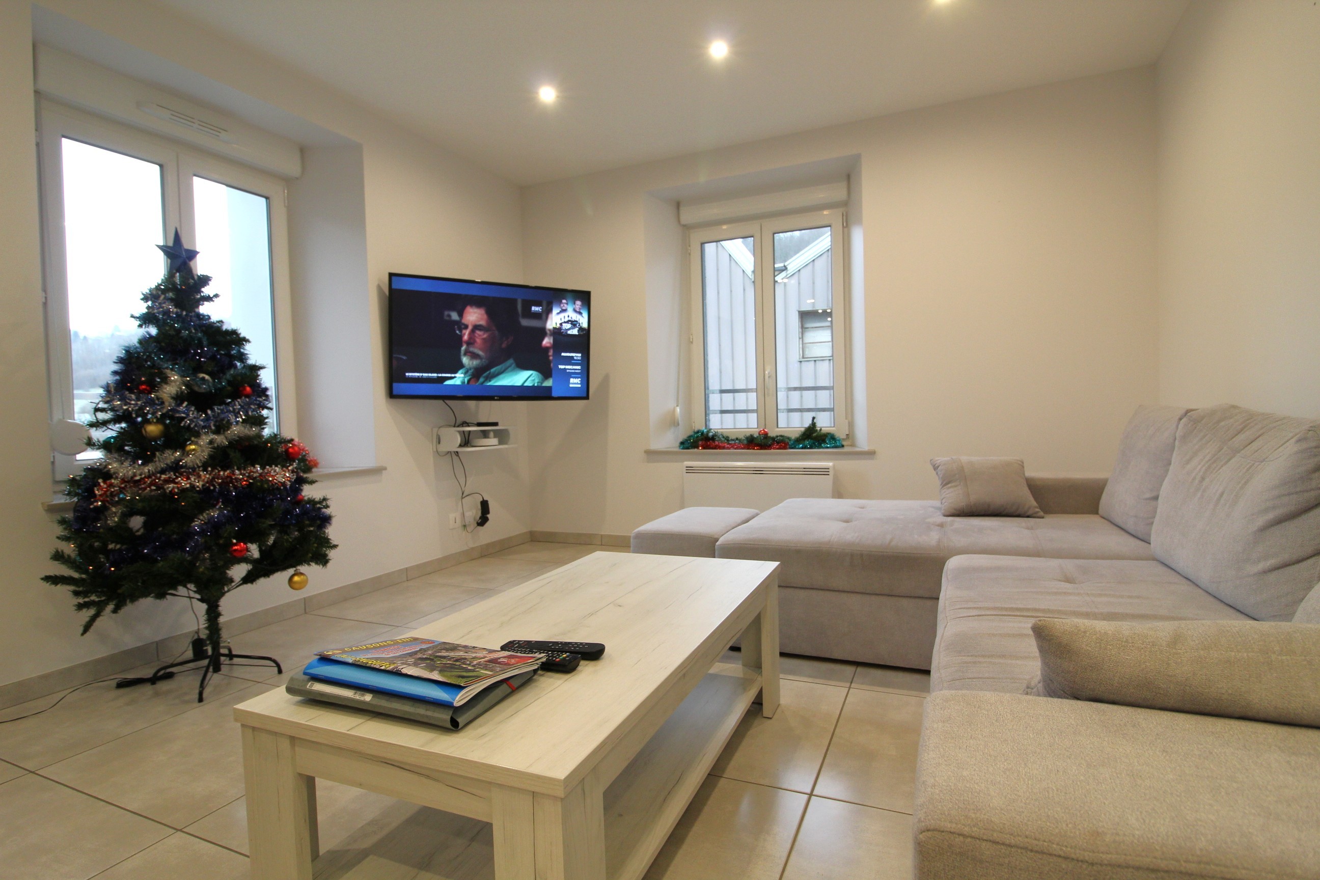 Salon / séjour -  Appartement à La Bresse, proche des lacs, pistes de ski et randonnées