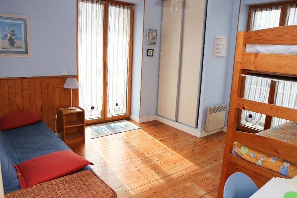 Terrasse des mouettes, location, appartement, Pléneuf Val André, Mme Bidan Claudine, chambre