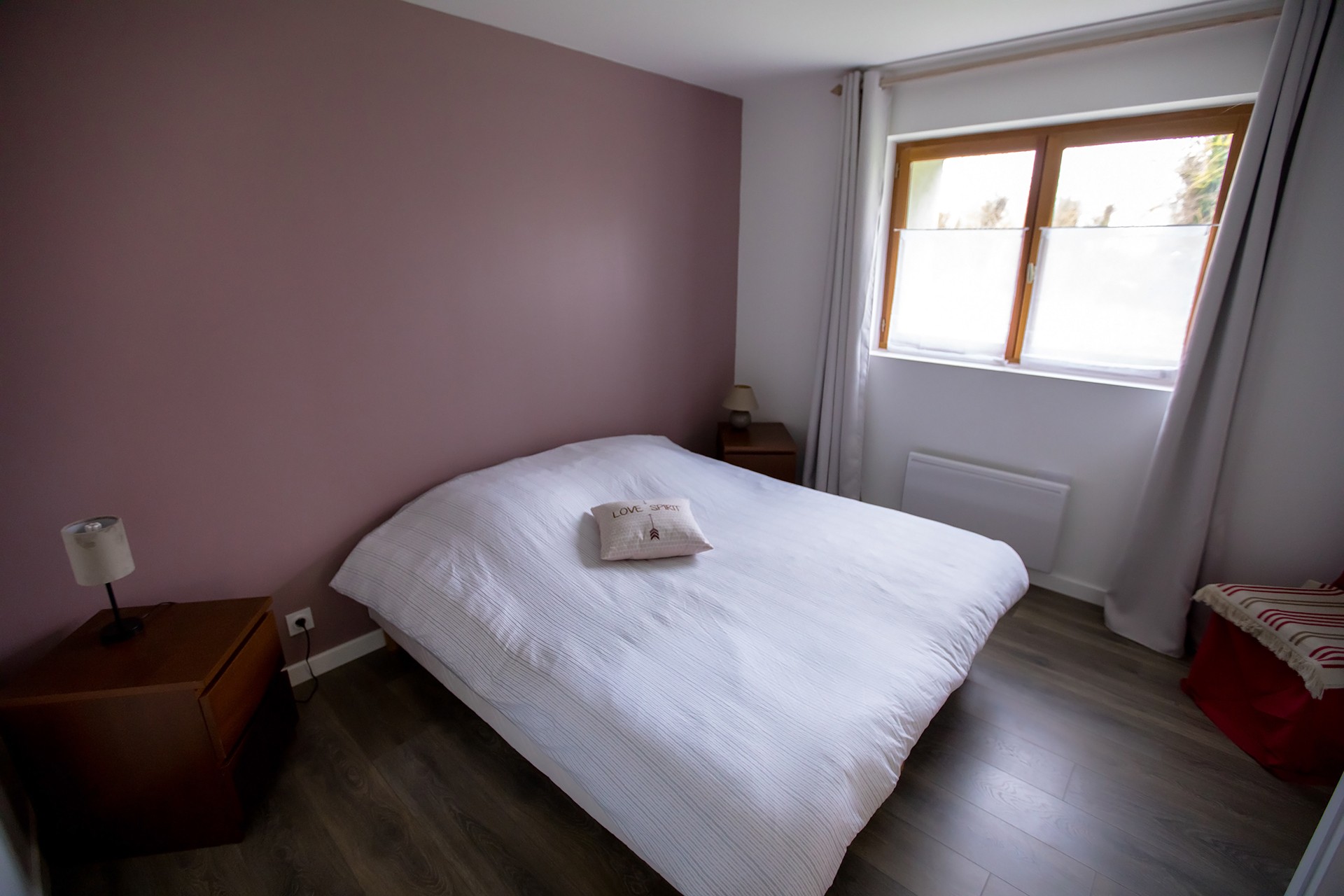 2e chambre avec 2 lits simples modulables