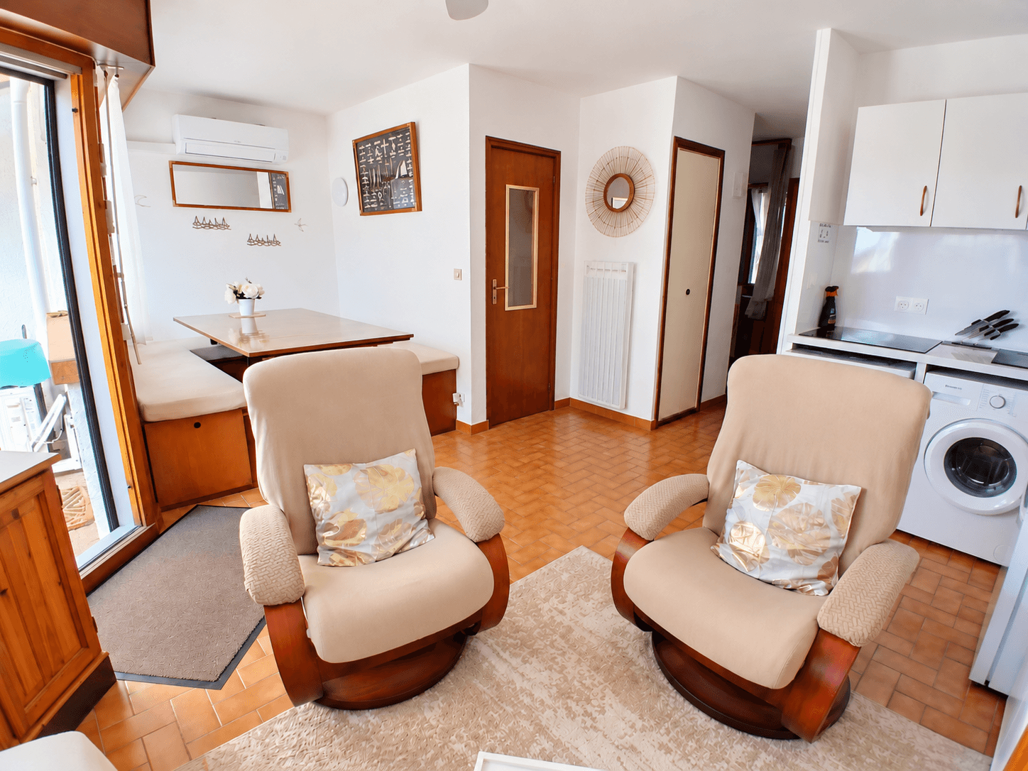 Coin salon - Appartement Moliets