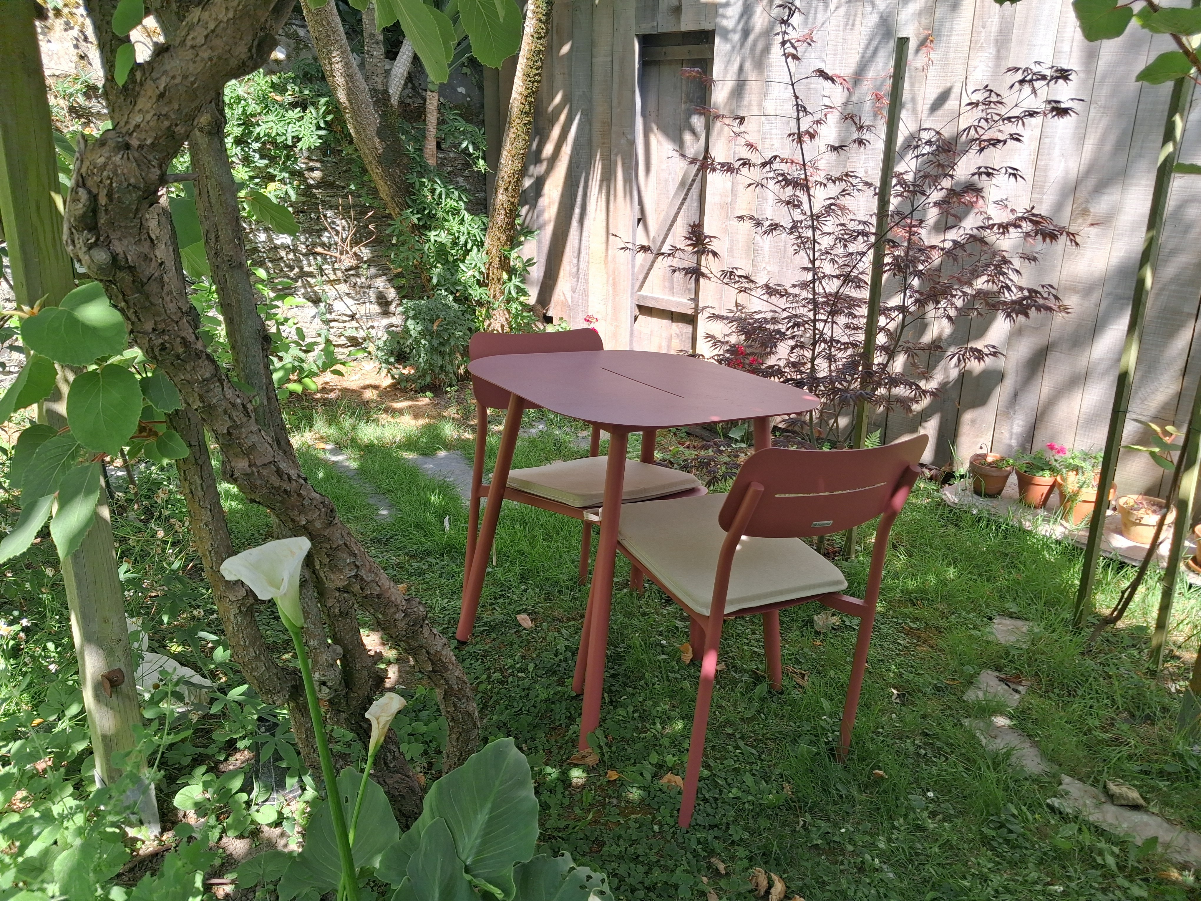 Jardin ombragé