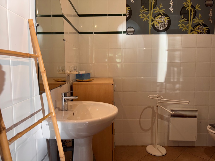 Salle d'eau  - Gites de Ban - Studio Ecureuil