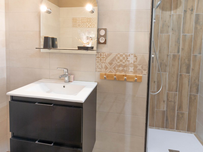 salle d'eau privative avec WC chambre 3
photo : Isa'bell photographie