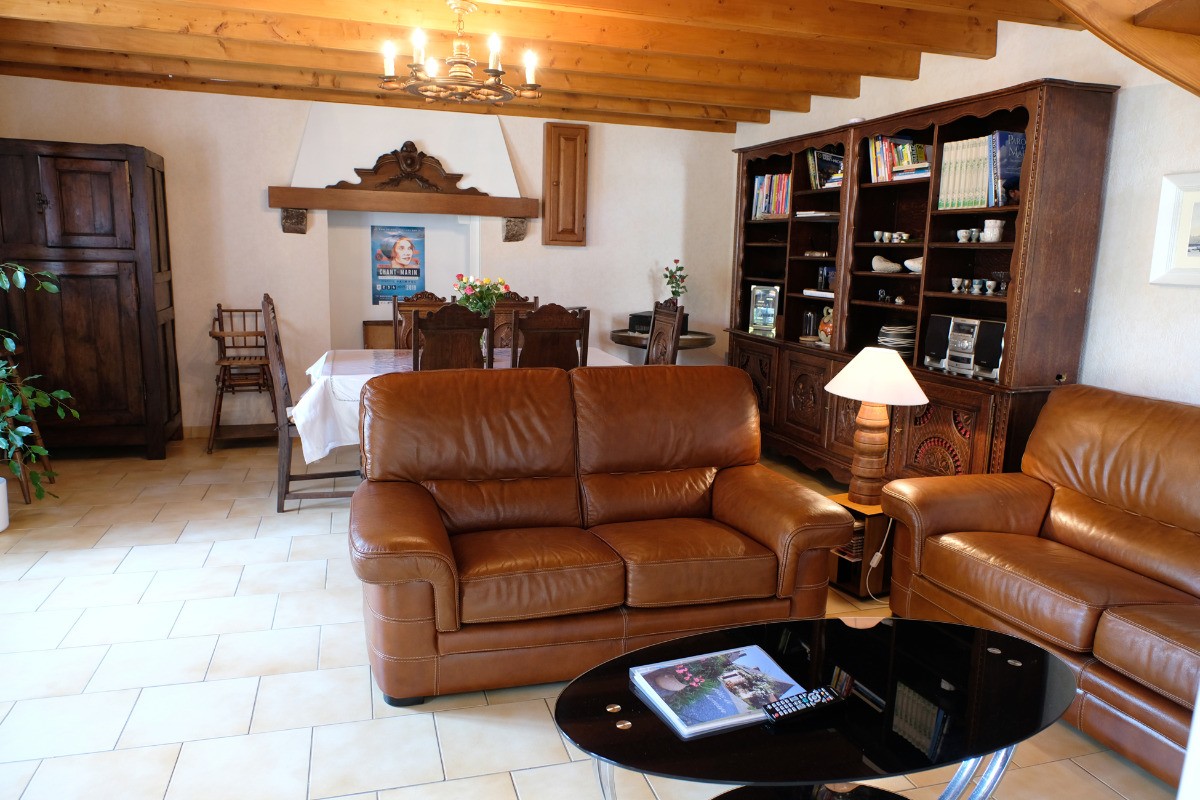 La pièce de vie de 35 m²