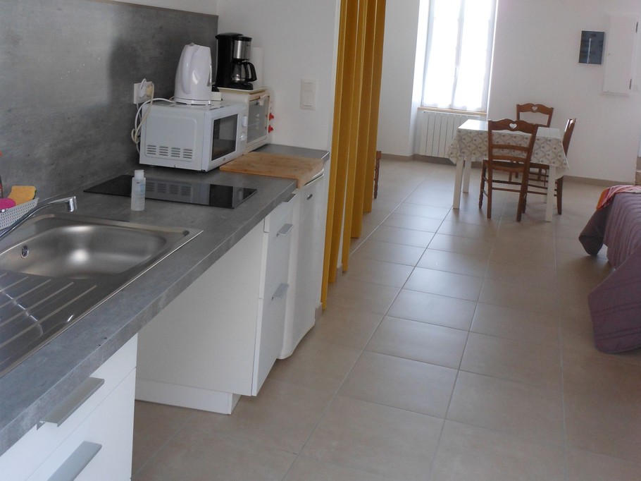 Entrée du studio Labellisé PMR pour 2 personnes à La Flotte en Ré