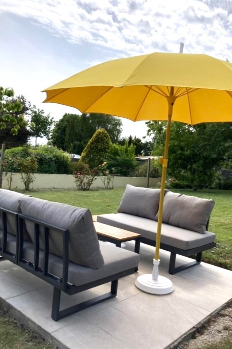 Salon de jardin bas pour la détente