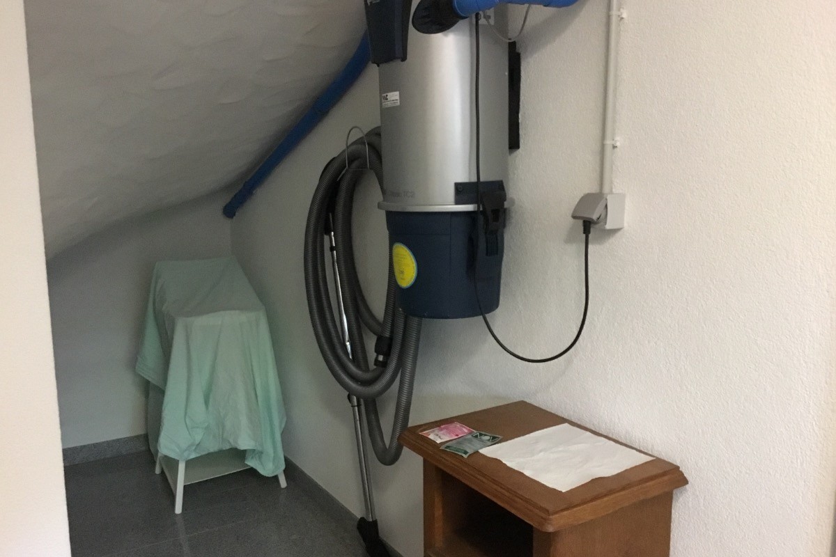Pour faciliter le ménage aspiration centralisée
