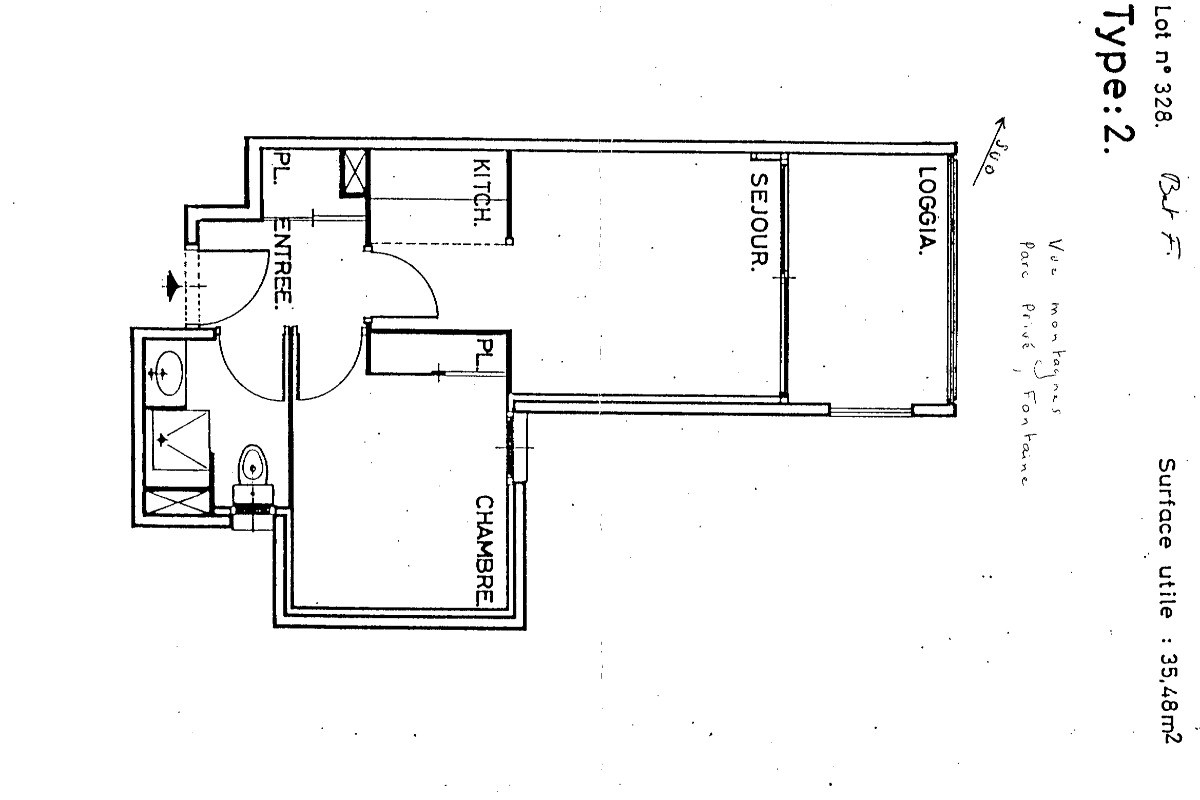 Plan appartement