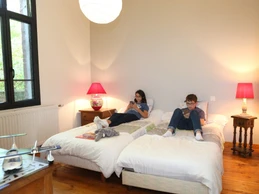 chambre avec 2 lits simples©Philippe Guillaume